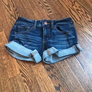 American Eagle Dark Wash Shorts
